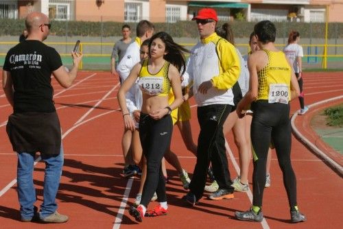 Campeonato Regional de Atletismo celebrado en Cartagena