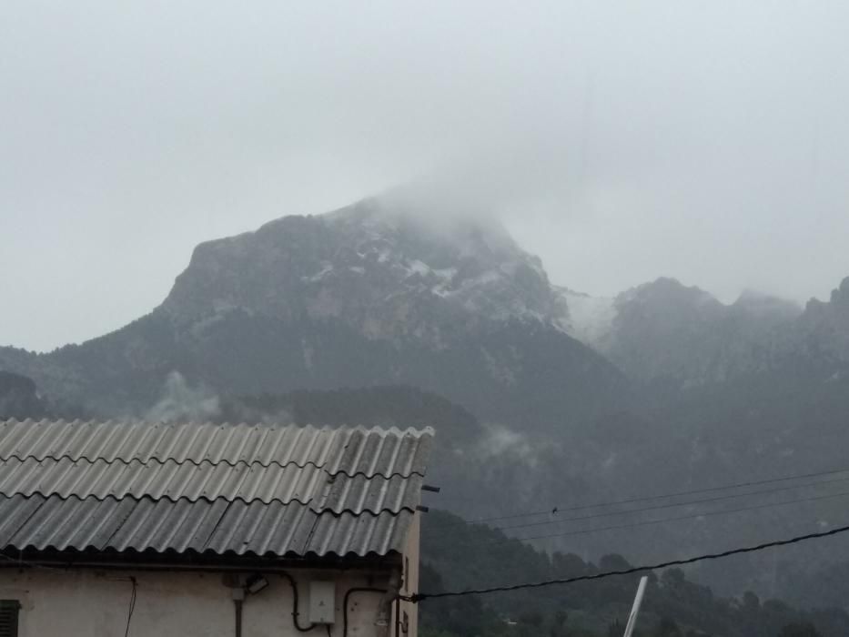 Nieve en la Serra de Tramuntana