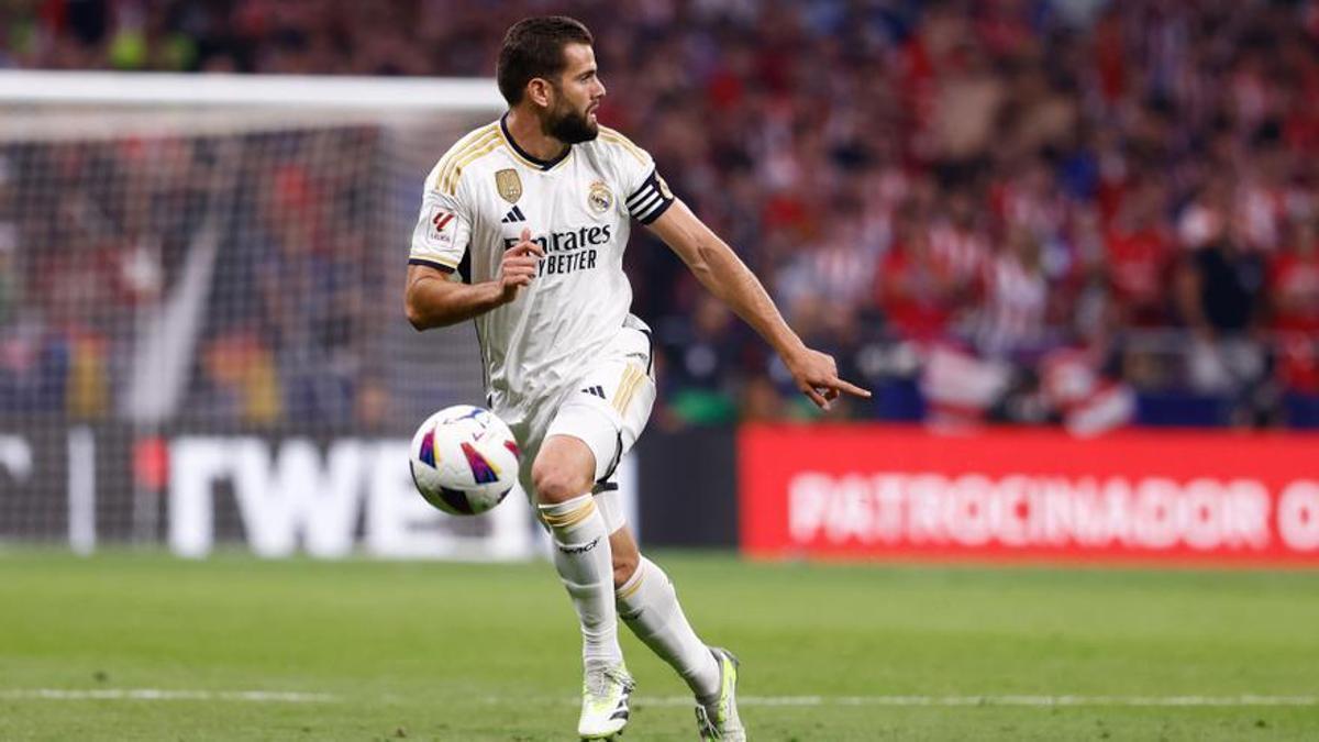 Nacho Fernández con el Real Madrid.