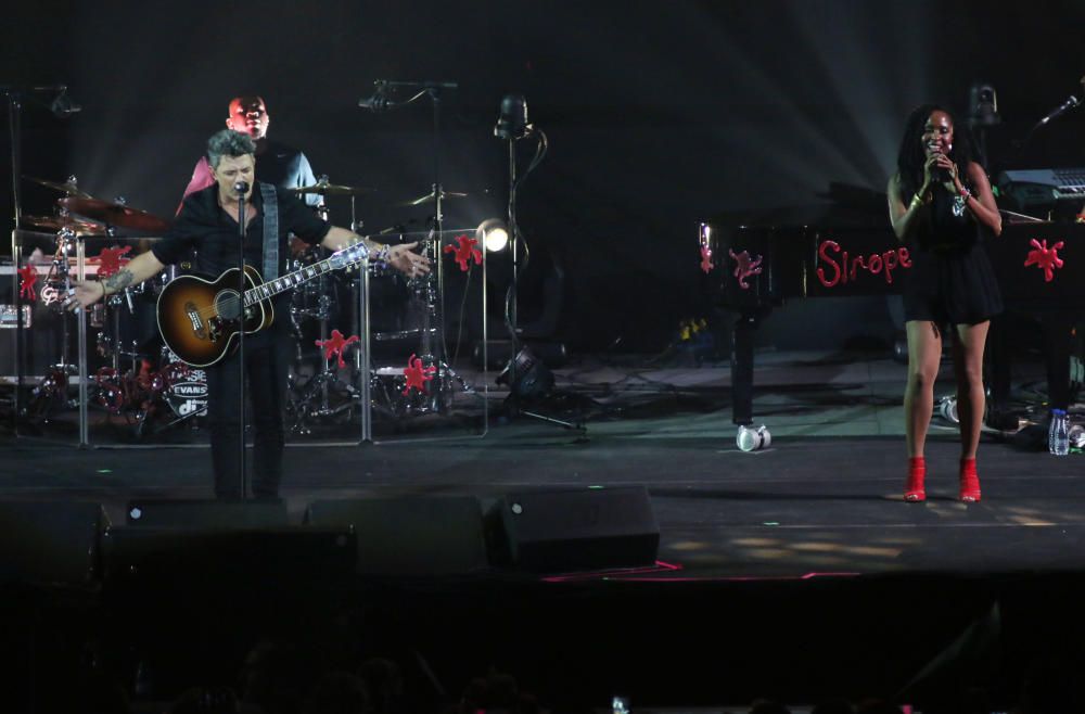 Concierto de Alejandro Sanz en Málaga