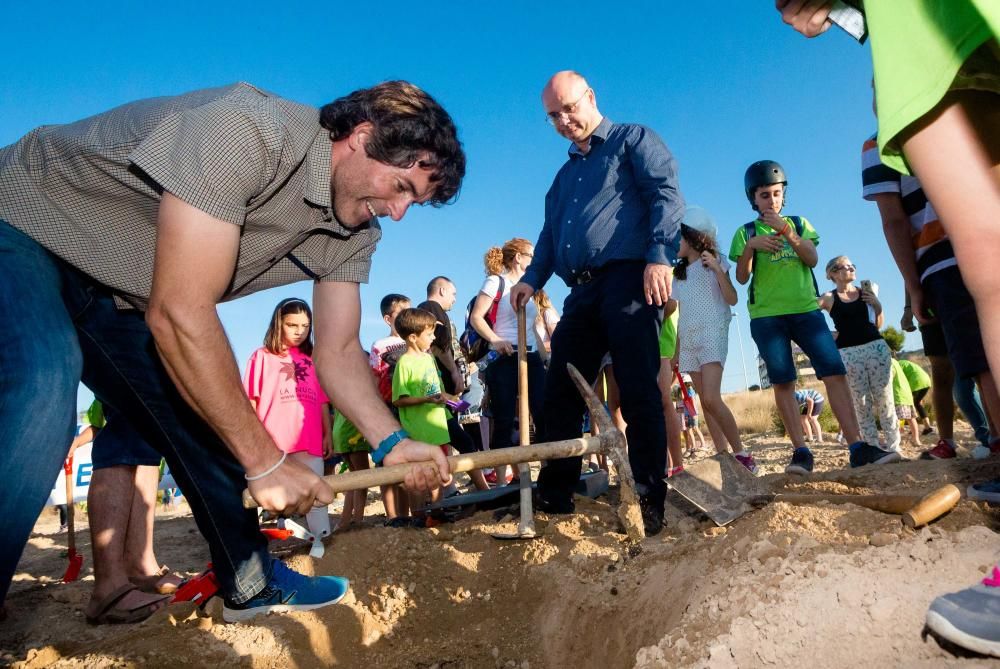 Una "caja de los sueños" como primera piedra del futuro Gasparot de La Vila