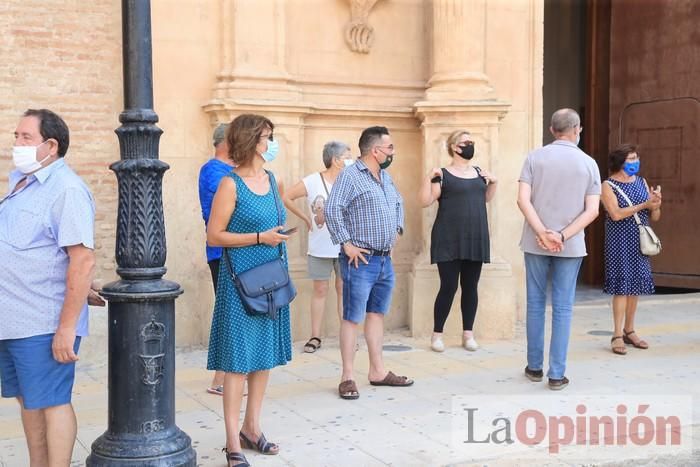 Totana protesta ante su vuelta a la fase 1