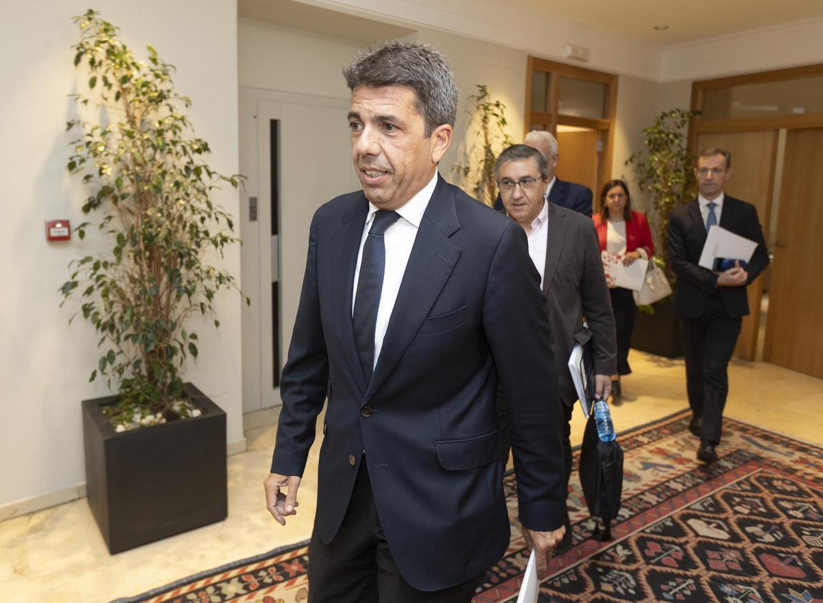El presidente de la Generalitat y el conseller de Educación