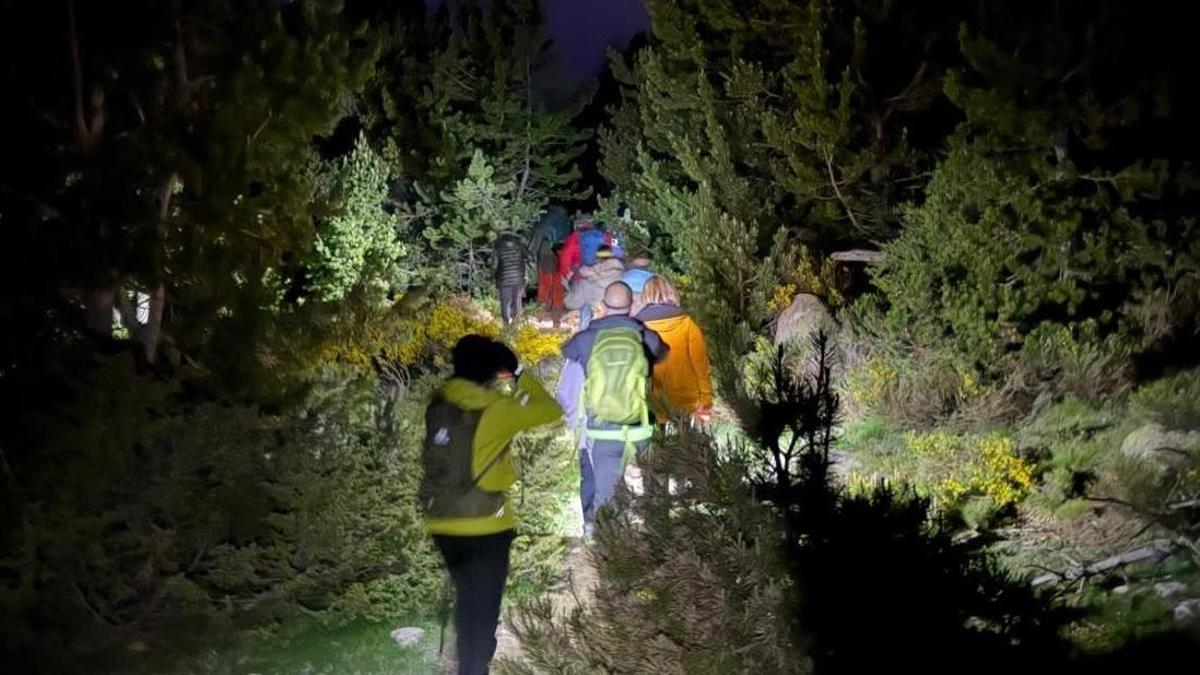 L'excursió nocturna del festival de Senderisme