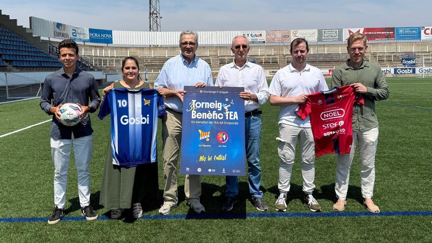El Figueres i l’Olot uniran forces per l’autisme amb quatre partits de futbol entre les seccions