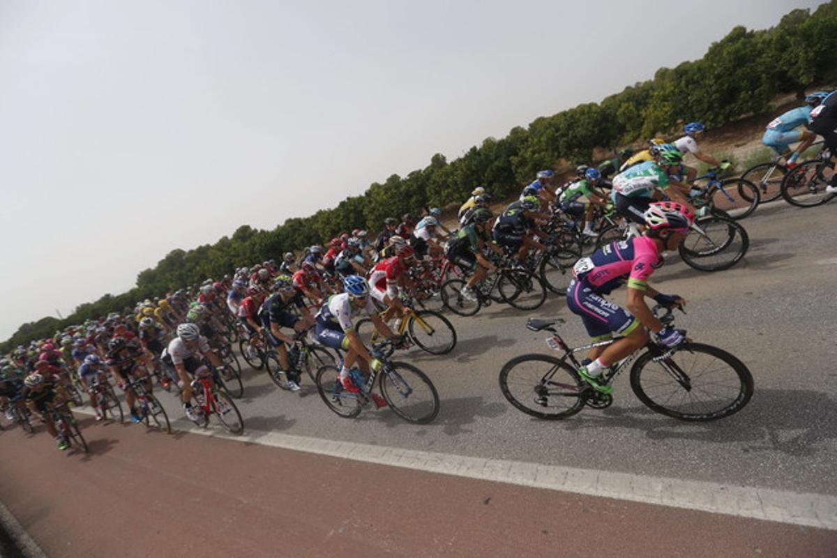 Las mejores imágenes de la etapa de la Vuelta Las mejores imágenes de la etapa de la Vuelta