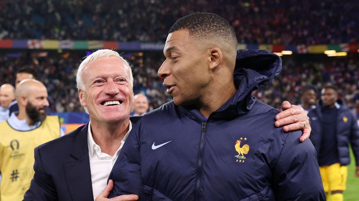Mbappé y Deschamps, en una imagen reciente