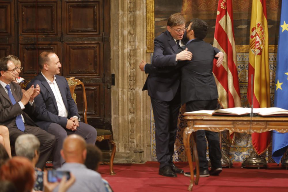 Toma de posesión de los consellers del Botànic II