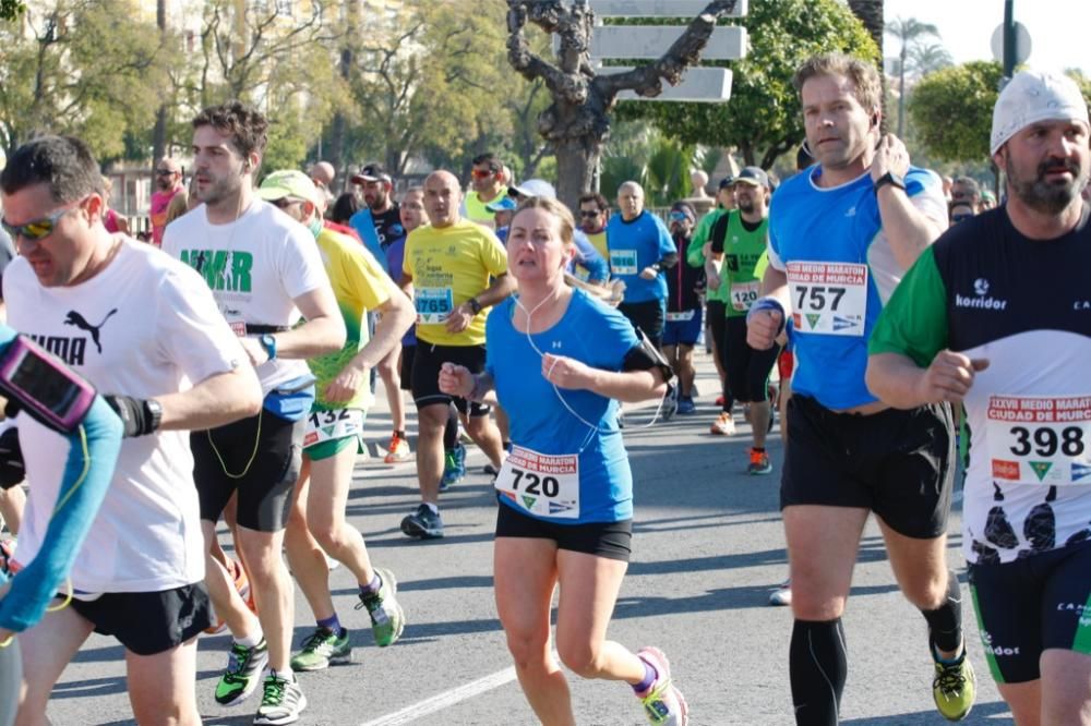 Media Maratón Murcia: Paso por Puente Reina Sofía