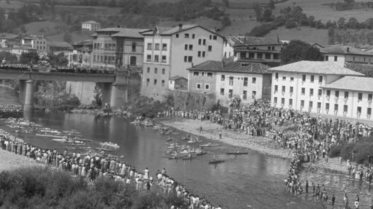 EN IMÁGENES: Así fue el Descenso del Sella del año 1955