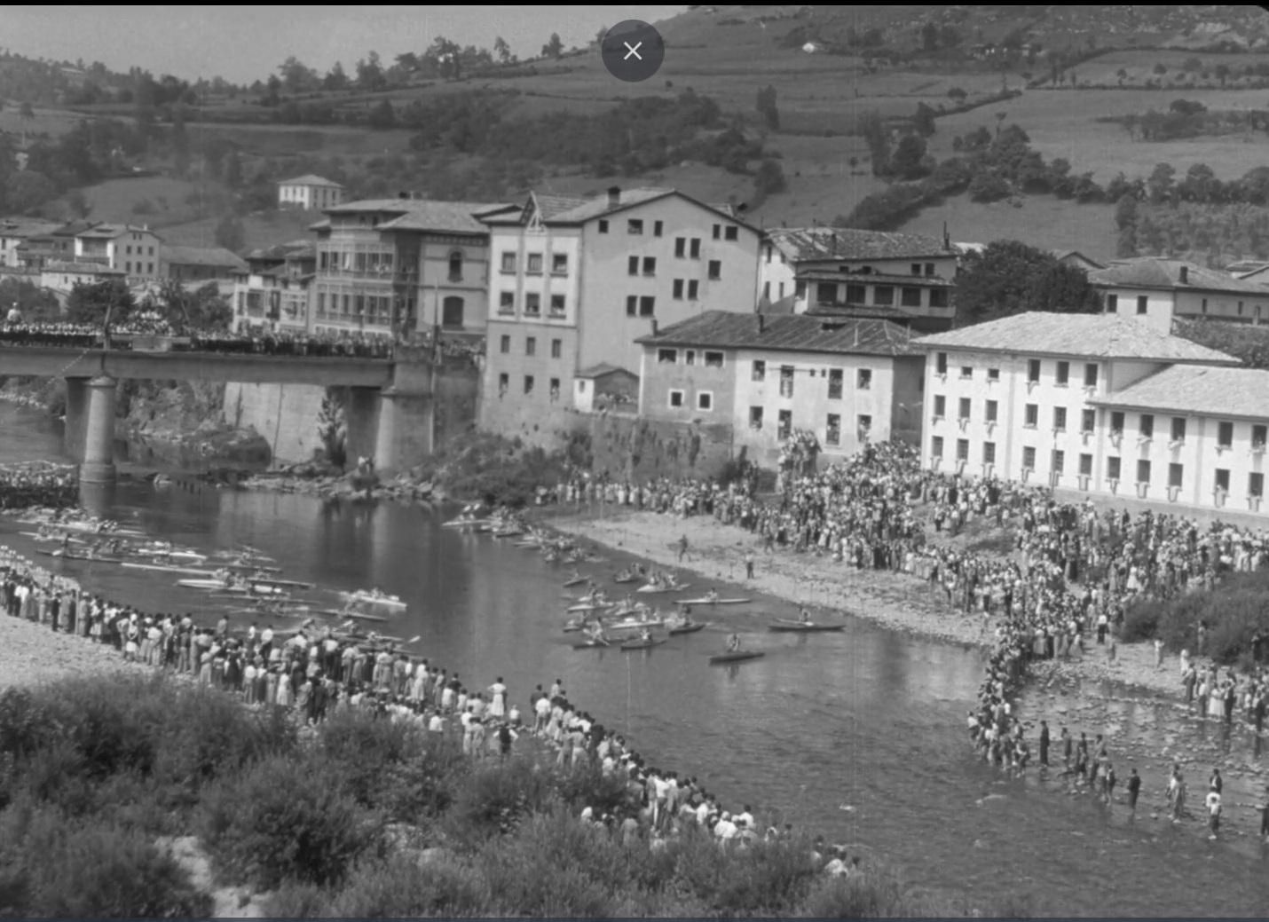 EN IMÁGENES: Así fue el Descenso del Sella del año 1955