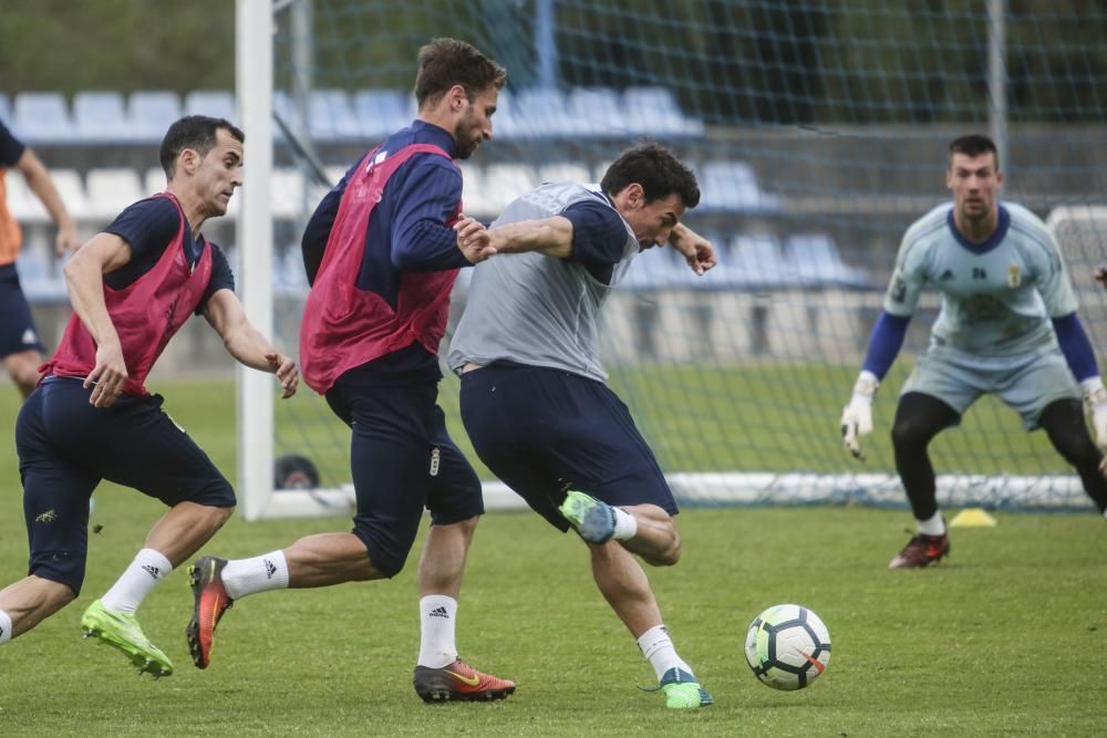 Entrenamiento del Real Oviedo