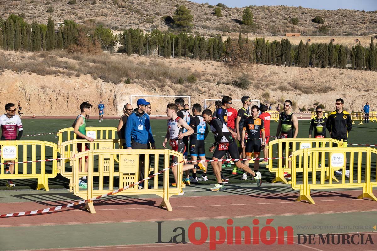 Campeonato Regional de Duatlón por relevos Súper Sprint en Calasparra (carrera a pie)