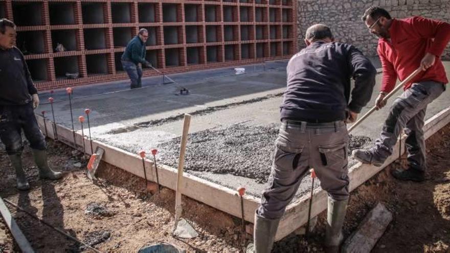 Imagen de las obras que se están llevando a cabo en estos momentos.