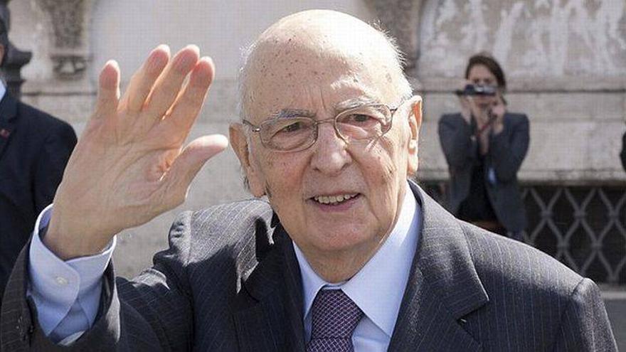 Napolitano acepta ser reelegido como presidente de Italia