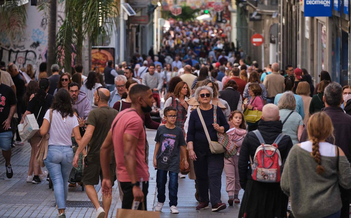 Calle Castillo, en Santa Cruz.