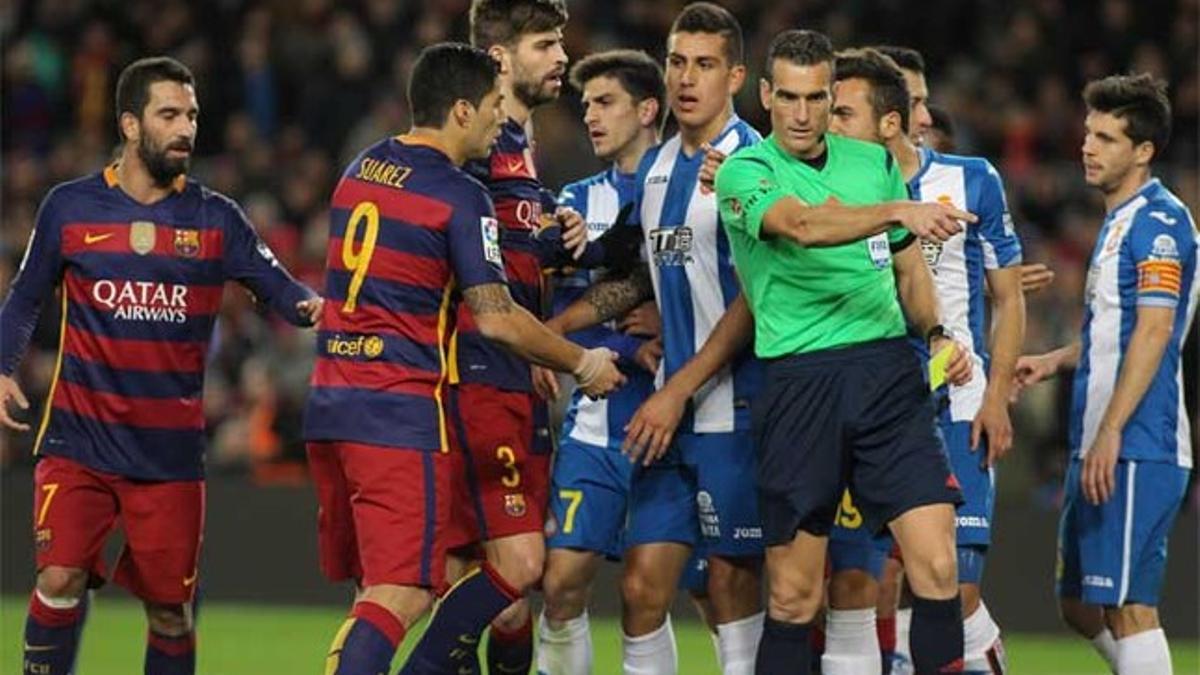 Un momento del Barça-Espanyol de la Copa del Rey 2015/16