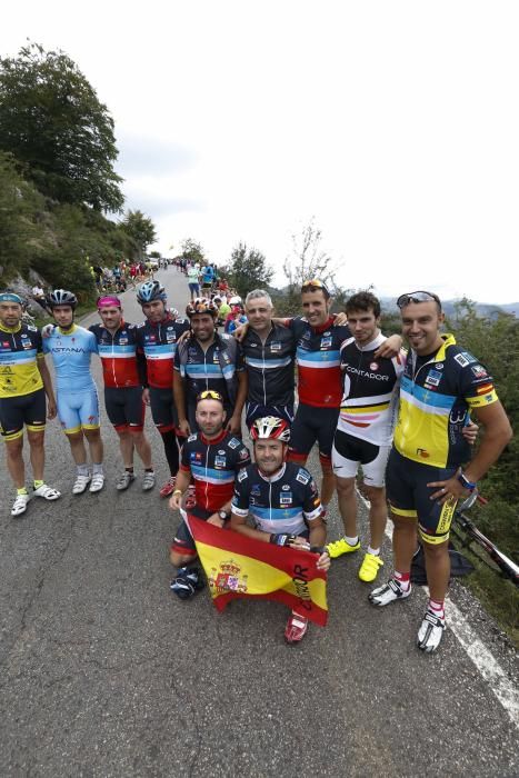 Vuelta ciclista a España. Lagos de Covadonga