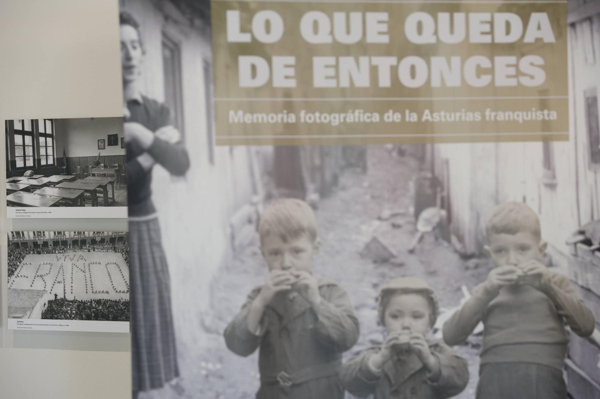 Así fue la inauguración de “Lo que queda de entonces”, una memoria fotográfica a la Asturias franquista