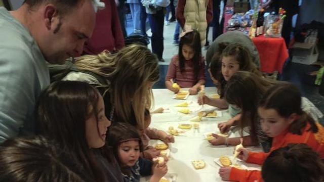 Los niños disfrutaron de distintos talleres.