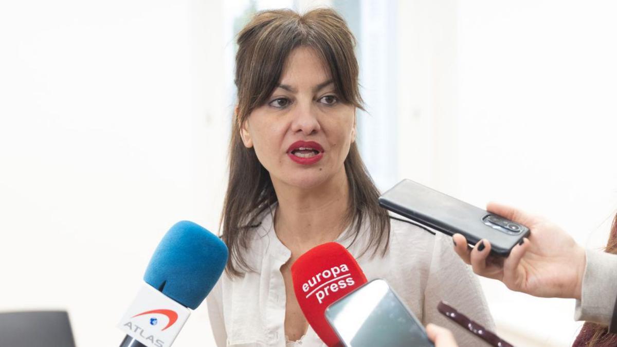 Sira Rego, ministra de Juventud.