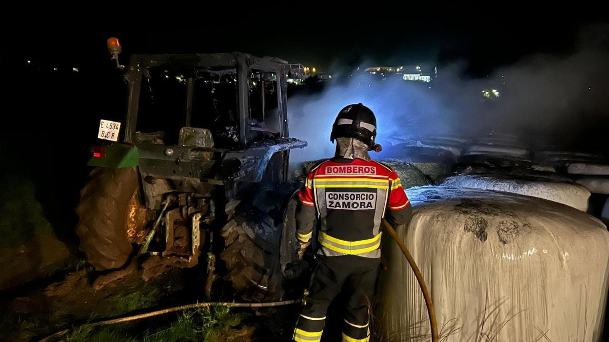 Bomberos de la Diputación de Zamora.