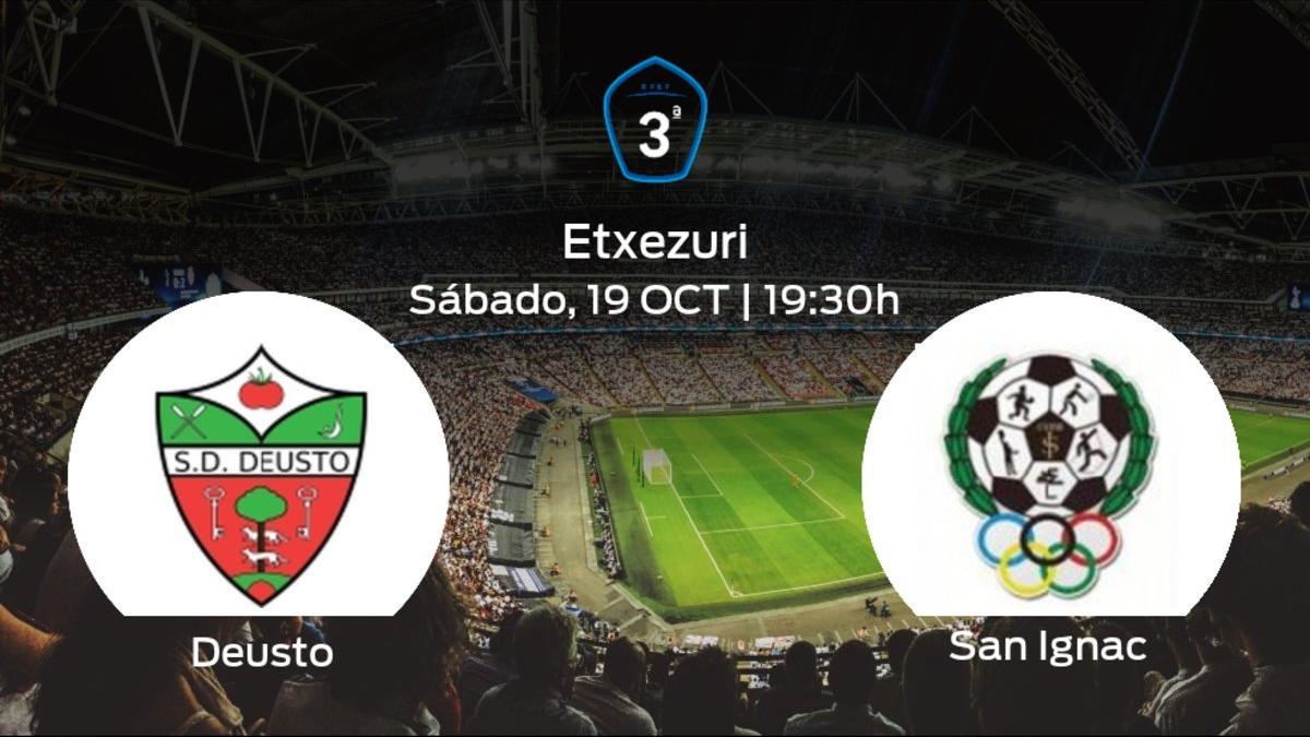 Previa del partido de la jornada 10: Deusto contra San Ignacio