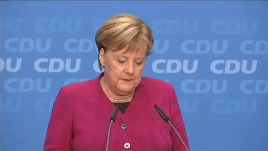 Merkel anuncia que no se presenta a la reelección
