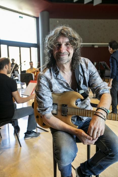 16.04.19. Las Palmas de Gran Canaria. Ensayo del espectáculo Bach Rock, con Iñaki Antón. Auditorio Alfredo Kraus . Foto Quique Curbelo  | 16/04/2019 | Fotógrafo: Quique Curbelo