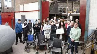 El proyecto contra la basura electrónica del Revillagigedo y la Escuela de Hostelería que opta a un premio europeo