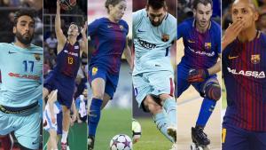 Las seis secciones profesionales del FC Barcelona lideran sus respectivas ligas