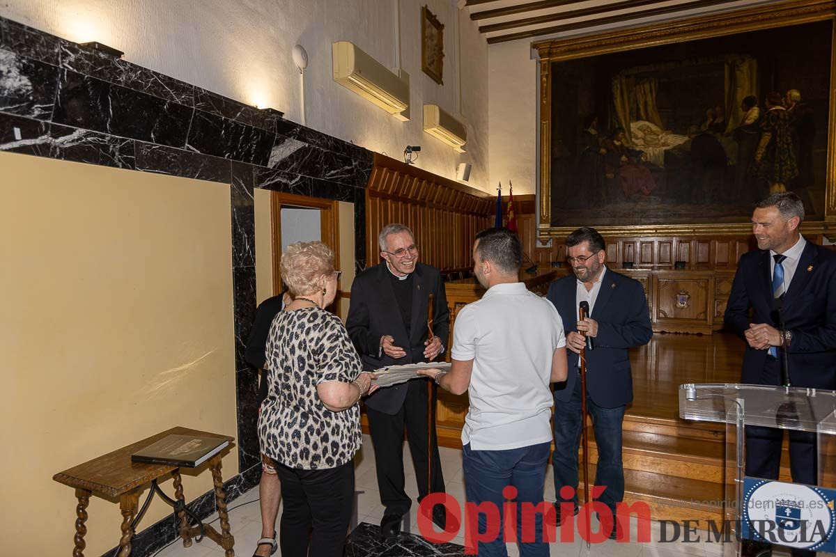 Recepción en Caravaca a la ciudad hermana de Obertshausen