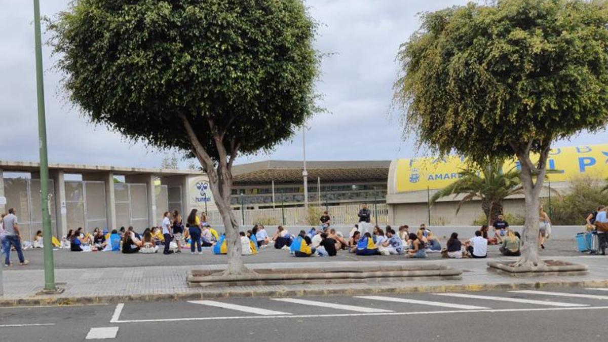 'Fiebre por Quevedo': así están los exteriores del Anexo del Gran Canaria Arena