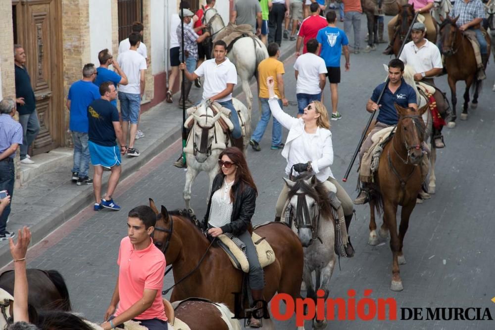 Último encierro en las Fiestas de Moratalla