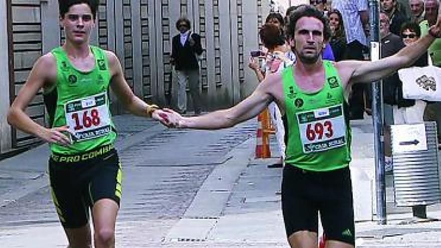 Las tres primeras féminas.