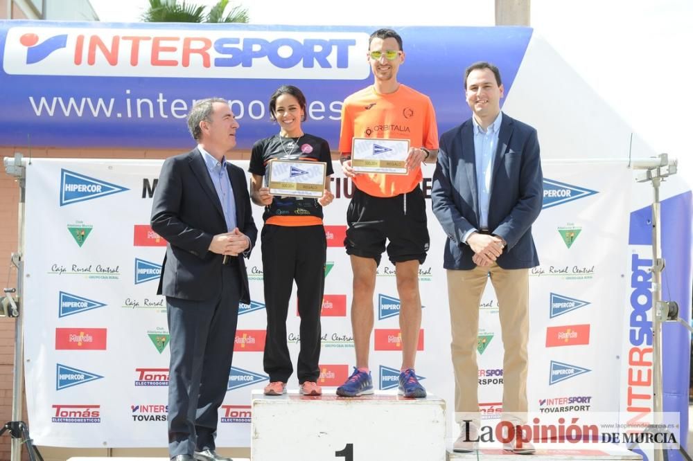 Media Maratón de Murcia: podios