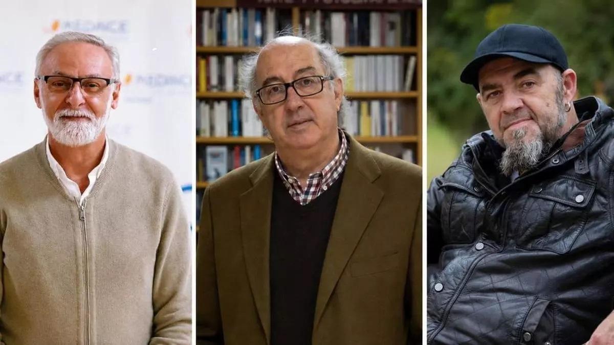 José Galindo, José María Casado y Gene García.