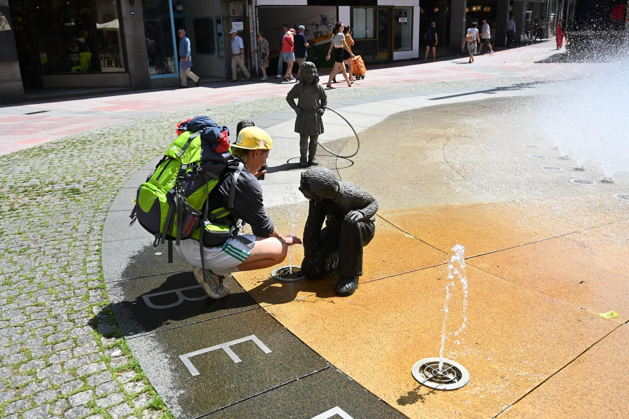 Ola de calor en Galicia antes del verano
