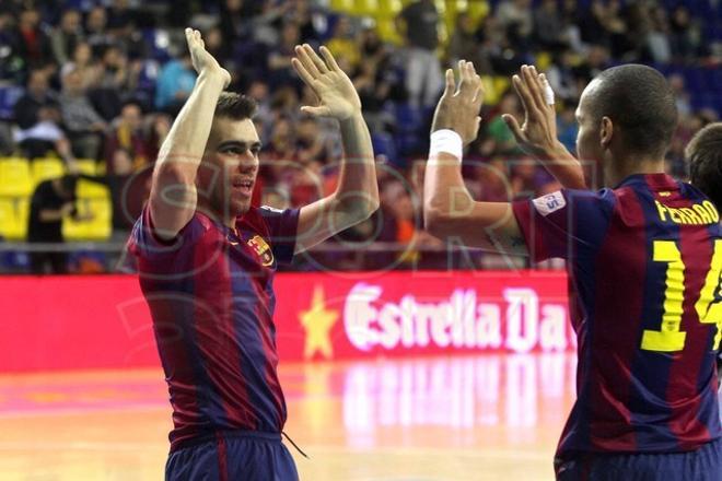 FC BARCELONA - SANTIAGO FUTSAL