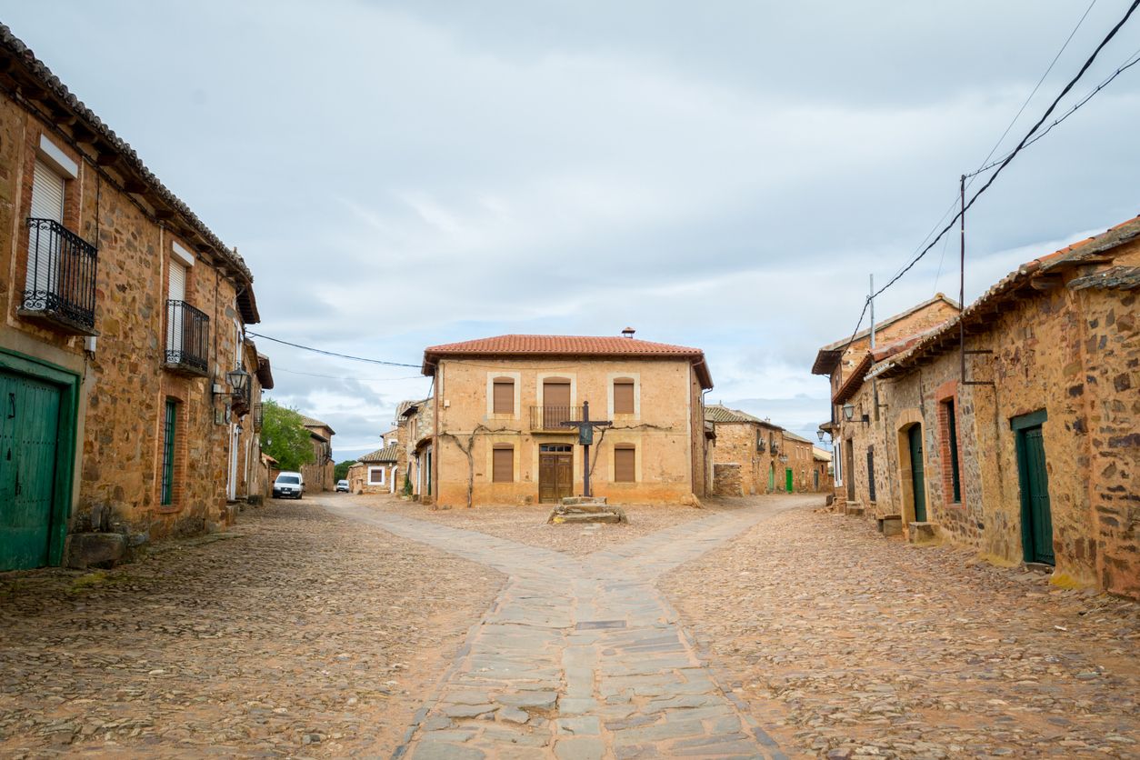 Que sean pueblos vacíos no quiere decir que no sean encantadores...