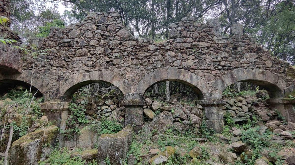 Imagen de lo que era el claustro.