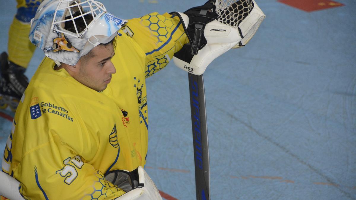 David González, portero y canterano del Club Molina Sport.