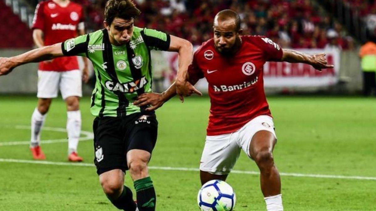 Inter de Porto Alegre derrotó a América Mineiro