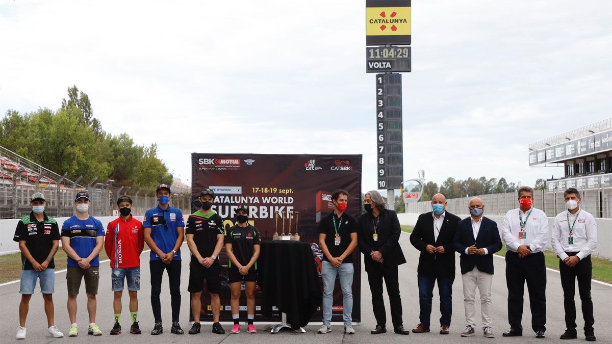 Las Superbikes llegan al Circuit de Barcelona, que hoy ha presentado la prueba del fin de semana