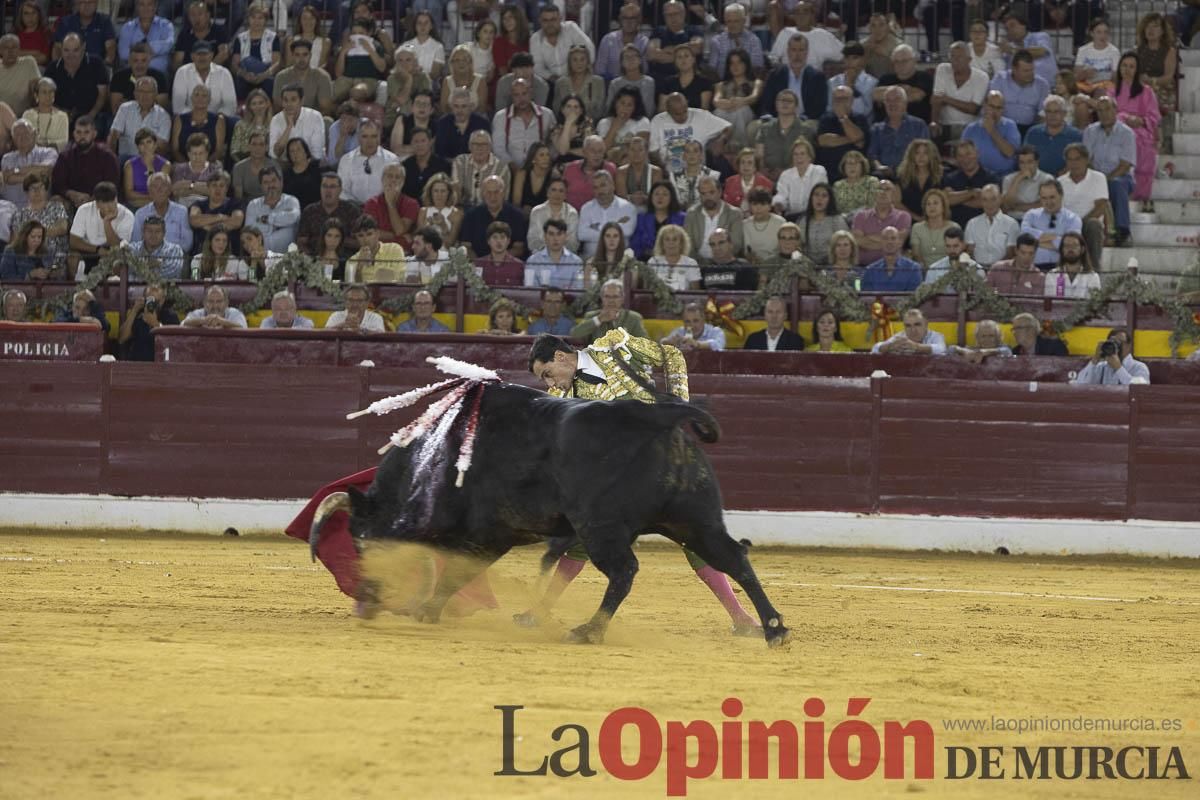 Cuarta corrida en la Feria Taurina de Murcia (Castella, Manzanares y Ureña)