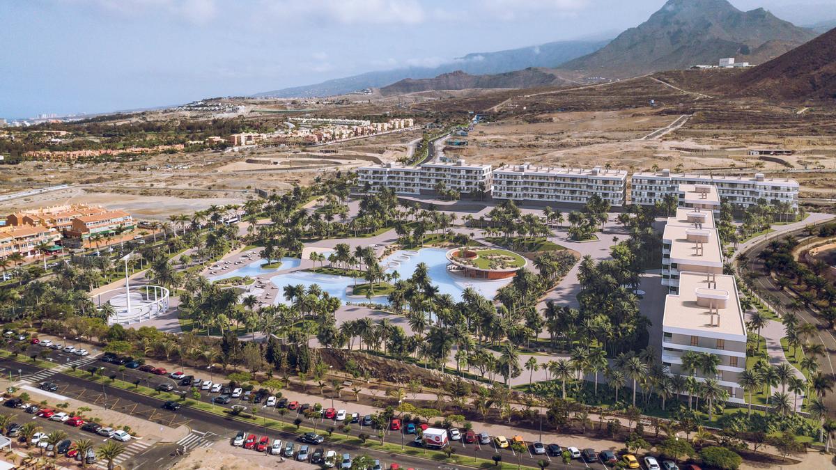 Complejo hotelero en Tenerife.