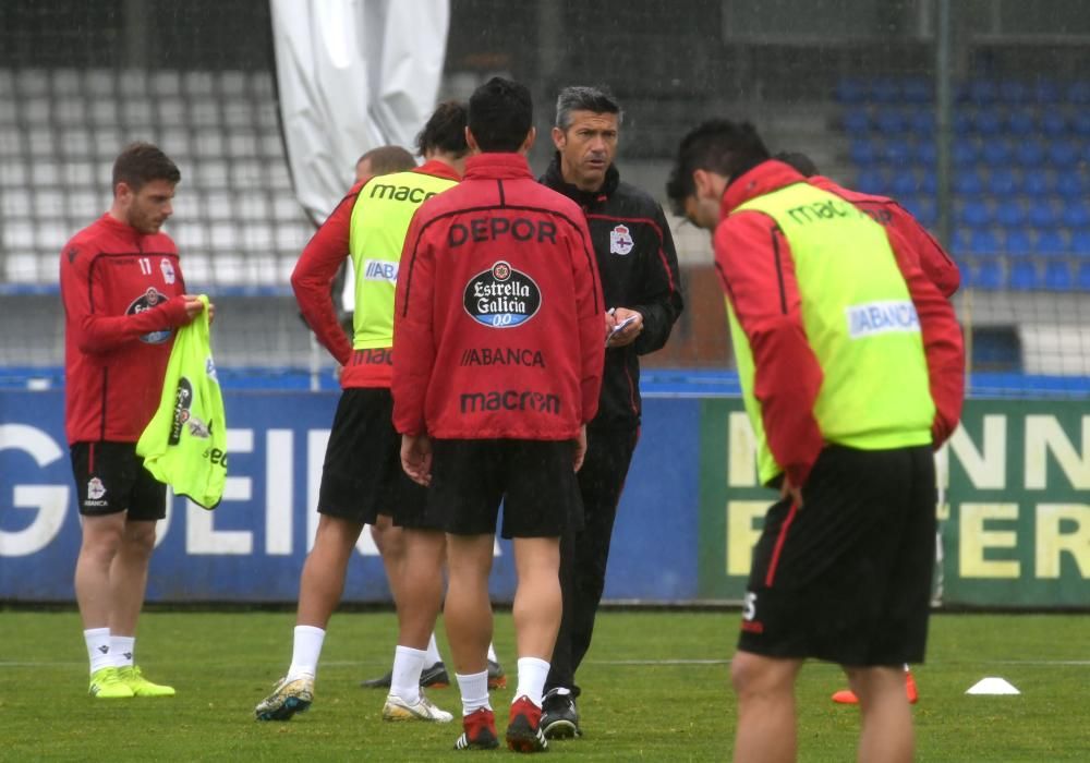 El técnico José Luis Martí programa una sesión de una hora de duración con el objetivo de dosificar las fuerzas de sus futbolistas.