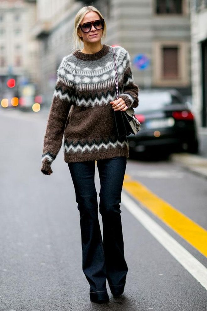 Jerseys y pantalones campana