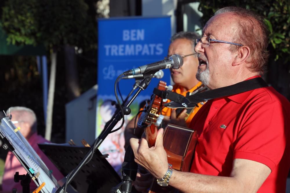 Concierto de 'Ben Trempats' en el Club Diario de Mallorca