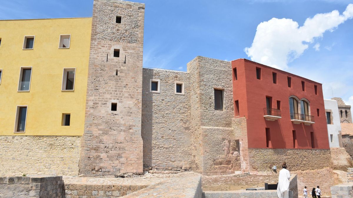 Vista parcial del Parador de Turismo ya finalizado y pendiente de su apertura.